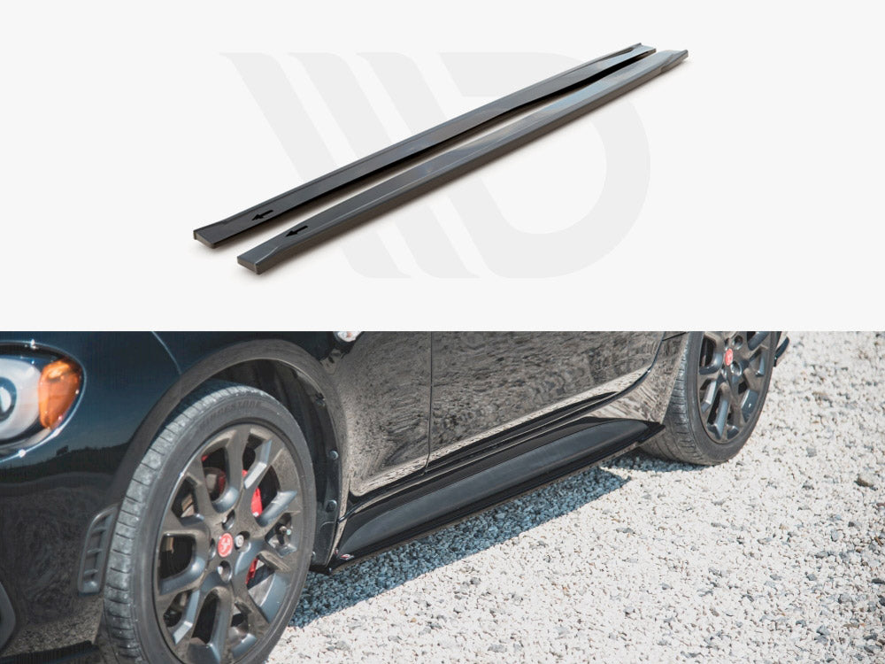 Side Skirts Splitters Fiat 124 Spider Abarth 2017- Maxton Design