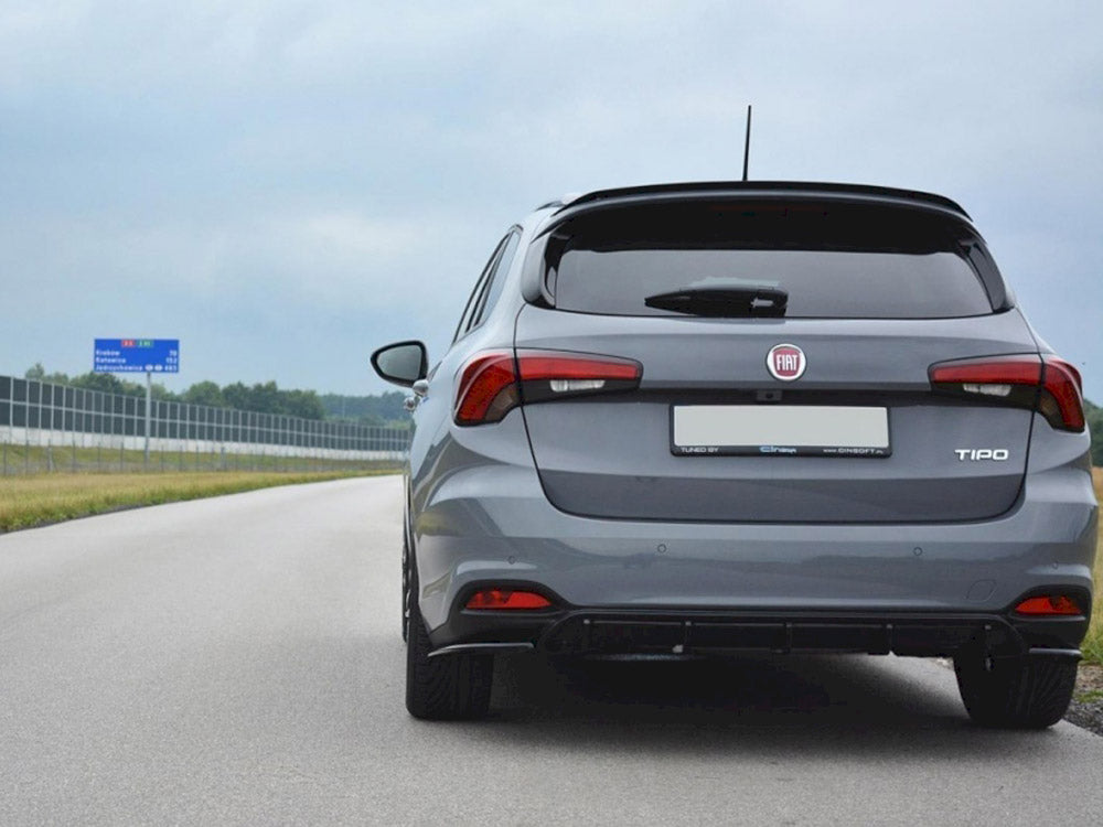 Rear Side Splitters Fiat TIPO Station Wagon S-design 2016-UP Maxton Design