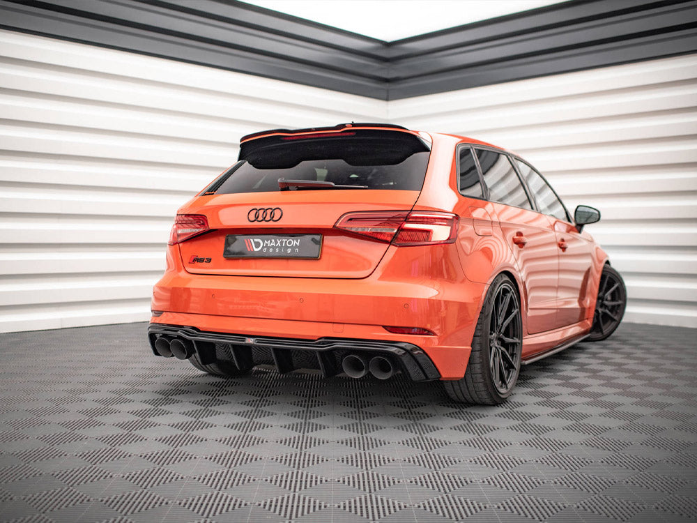 Rear Valance V.2 Audi RS3 Sportback 8V Facelift Maxton Design