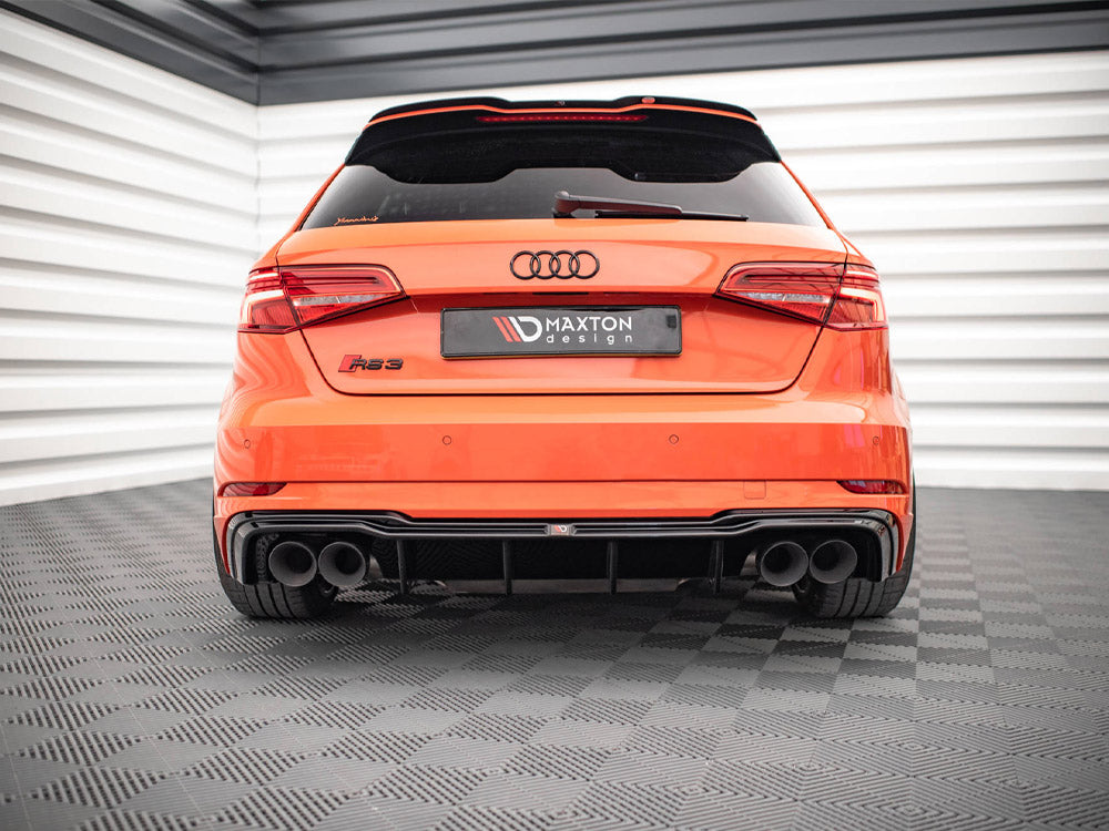 Rear Valance V.2 Audi RS3 Sportback 8V Facelift Maxton Design