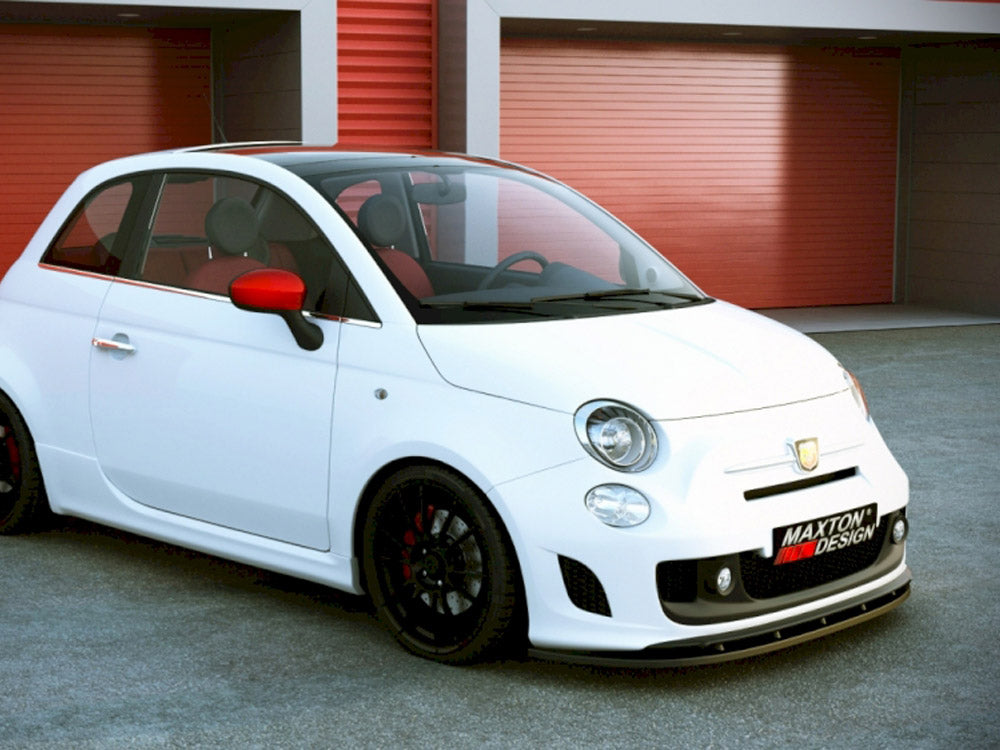 Front Splitter V.1 Fiat 500 Mk1 Abarth 2008-2012 Maxton Design