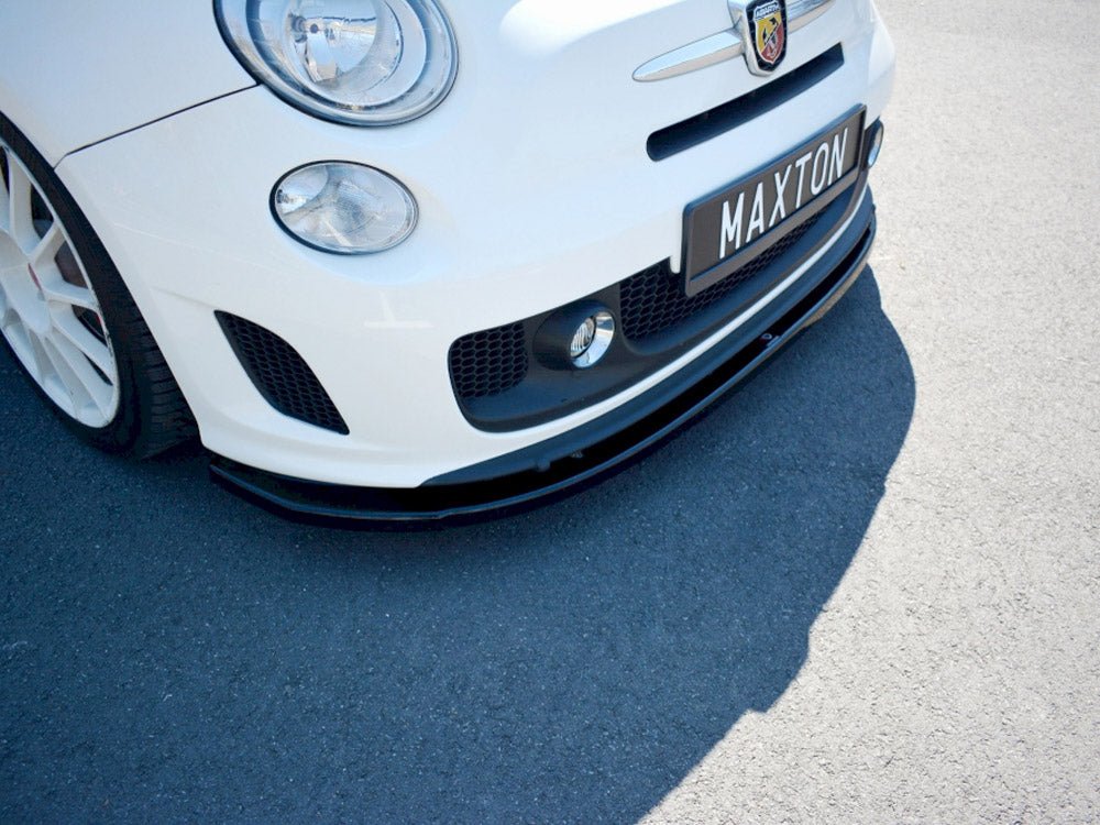 Front Splitter V.2 Fiat 500 MK1 Abarth 2008-2012 Maxton Design