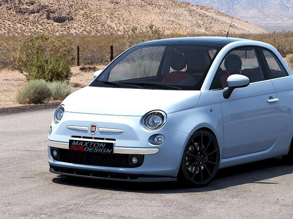 Front Splitter V.1 Fiat 500 Pre-facelift 2007-2014 Maxton Design