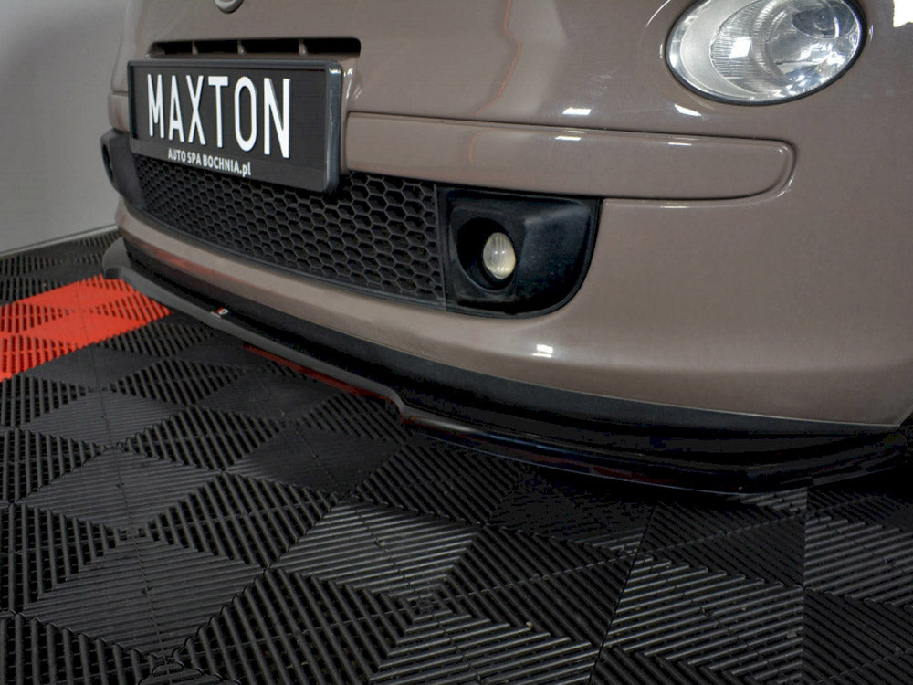 Front Splitter V.2 Fiat 500 Pre-facelift 2007-2014 Maxton Design