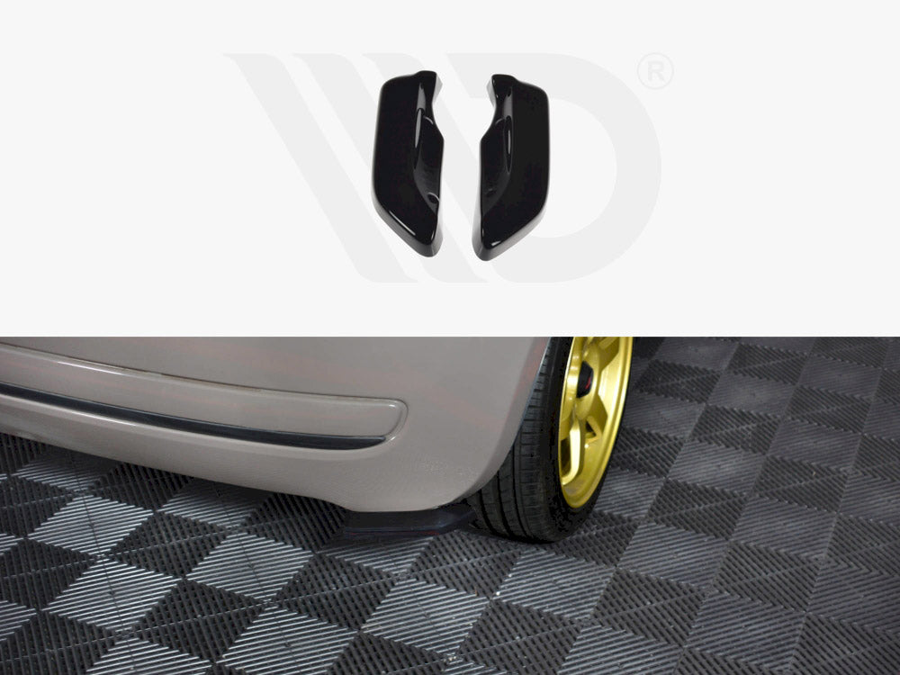 Rear Side Splitters Fiat 500 Pre-facelift 2007-2014 Maxton Design