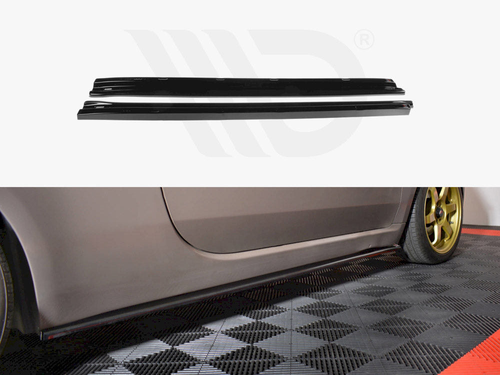 Side Skirts Splitters Fiat 500 Pre-facelift 2007-2014 Maxton Design