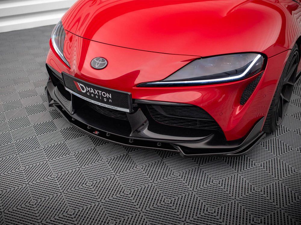 Front Splitter V.4 Toyota Supra MK5 2019- Maxton Design