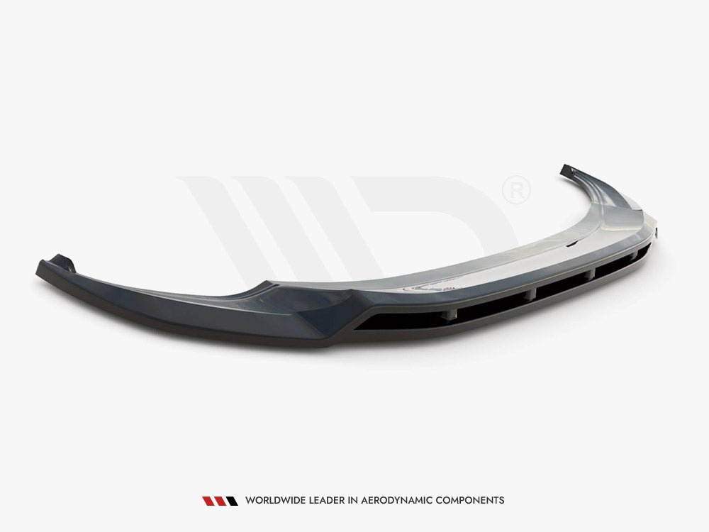 Front Splitter V.1 VW Tiguan R  / R-line MK2 Facelift 2020- Maxton Design