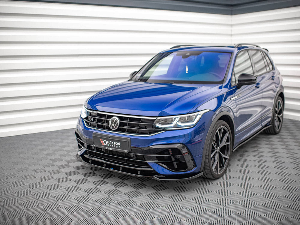 Front Splitter V.3 VW Tiguan R  / R-line MK2 Facelift 2020- Maxton Design