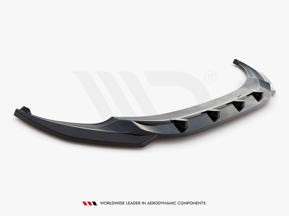 Front Splitter V.3 VW Tiguan R  / R-line MK2 Facelift 2020- Maxton Design