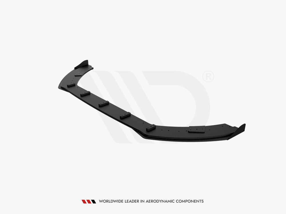 Front Splitter (+flaps) Ford Fiesta MK8 ST/ ST Line 2017- Maxton Design