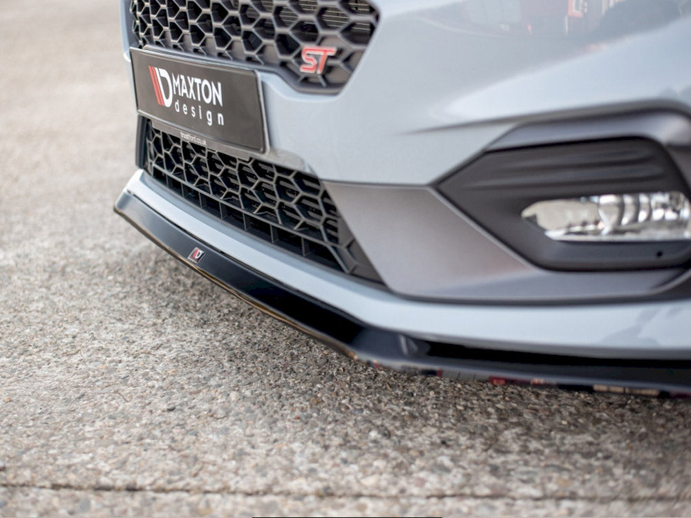 Front Splitter V.5 Ford Fiesta MK8 ST / St-line 2017- Maxton Design