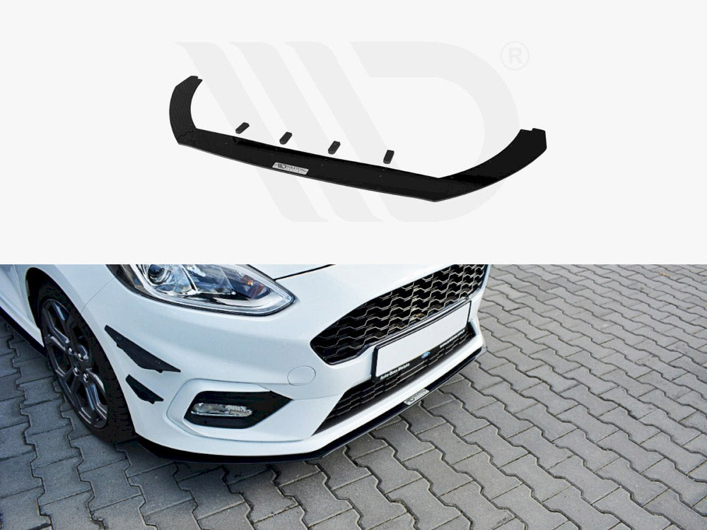 Front Racing Splitter V.2 Fiesta MK8 ST / St-line 2017- Maxton Design