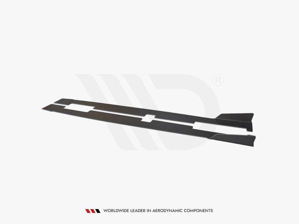 Racing Side Skirts Diffusers V.1 Ford Fiesta MK8 ST / St-line Maxton Design