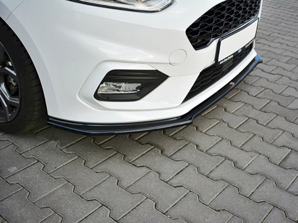 Front Splitter V.2 Fiesta MK8 ST / St-line 2017- Maxton Design