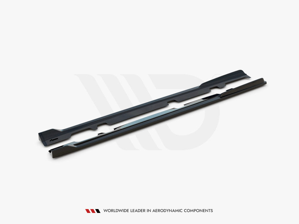 Side Skirts Diffusers V.3 Ford Fiesta MK8 ST / St-line Maxton Design