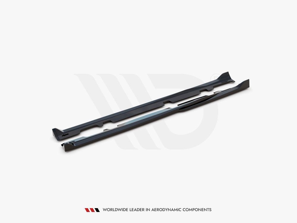 Side Skirts Diffusers V.4 Ford Fiesta MK8 ST / St-line Maxton Design