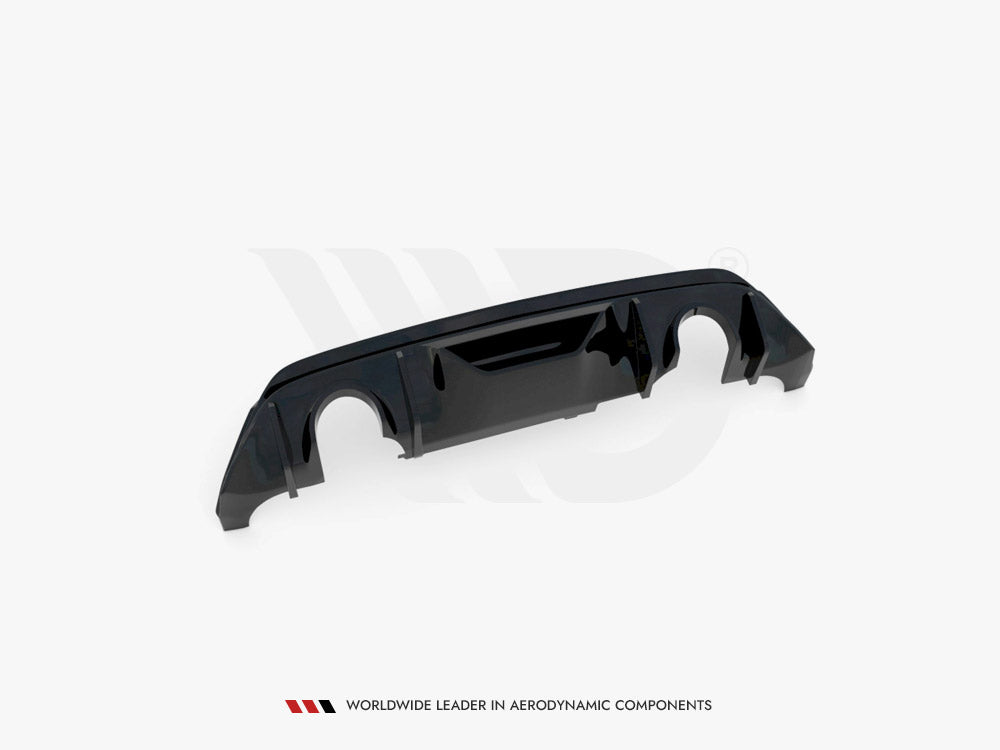 Rear Diffuser + Milltek Gpf/opf BACK Exhaust System - Ford Fiesta MK8 ST &amp; MK8.5 ST 2018-2022 Maxton Design