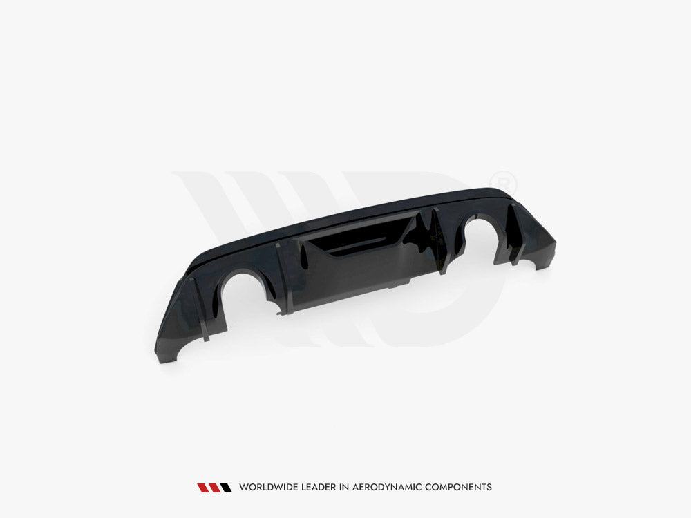 Rear Diffuser + Milltek RS Upgrade KIT - Ford Fiesta MK8 ST &amp; MK8.5 ST 2018-2022 Maxton Design