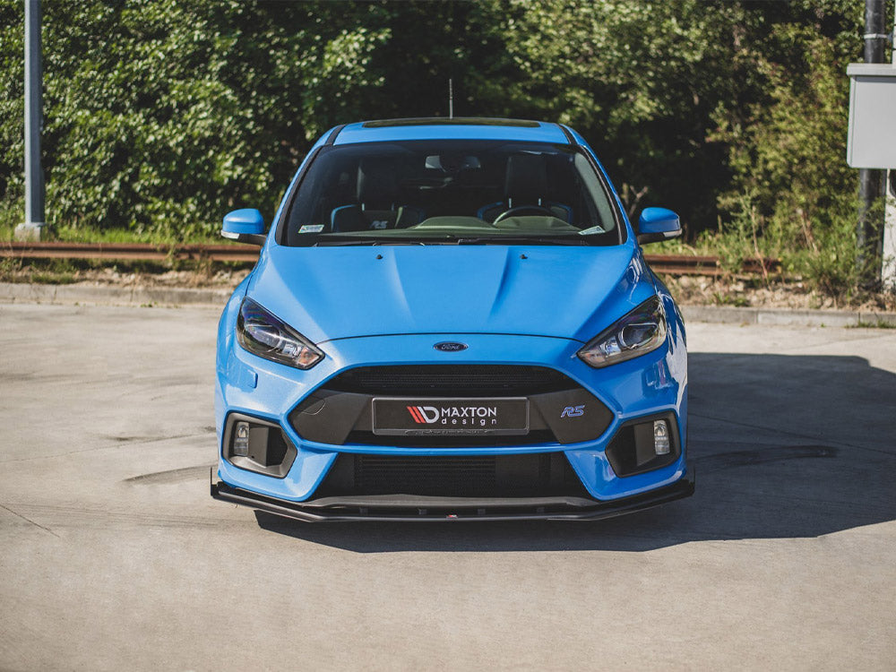 Racing Durability Front Splitter + Flaps Ford Focus RS Mk3 2015-2018 Maxton Design