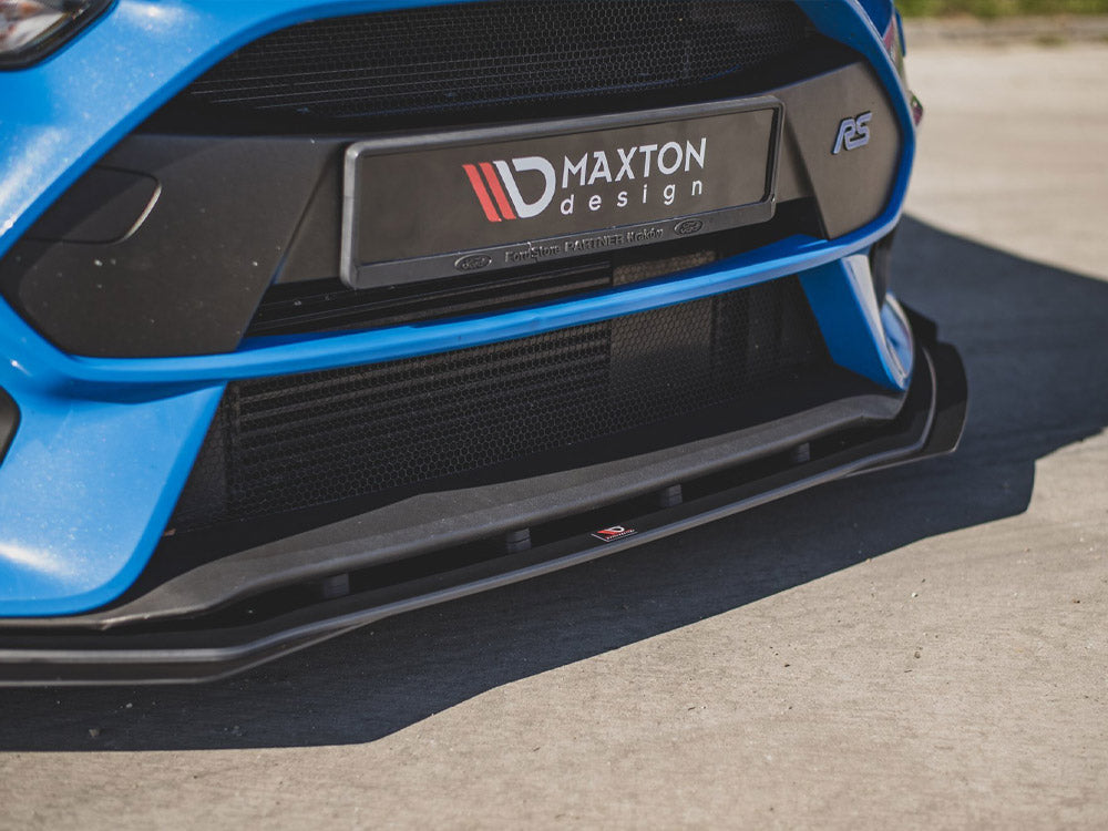 Racing Durability Front Splitter + Flaps Ford Focus RS Mk3 2015-2018 Maxton Design