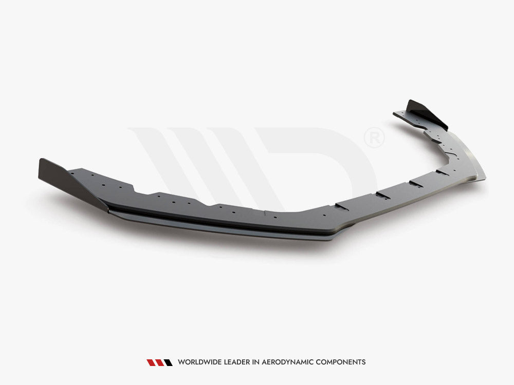 Racing Durability Front Splitter + Flaps Ford Focus RS Mk3 2015-2018 Maxton Design