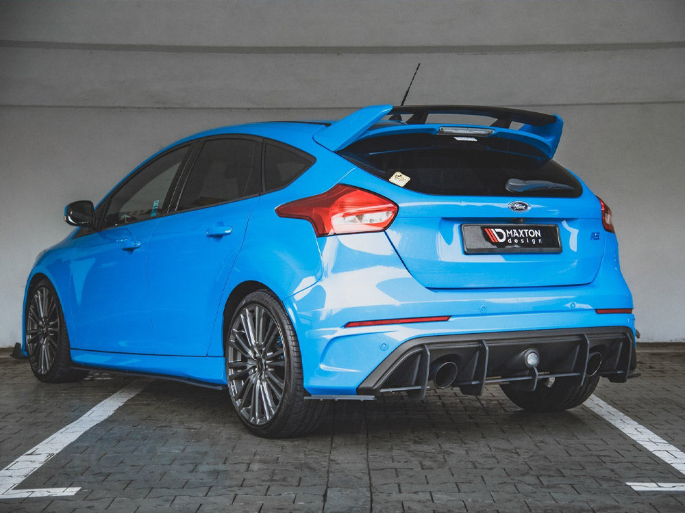 Racing Durability Rear Side Splitters Ford Focus RS MK3 2015-2018 Maxton Design