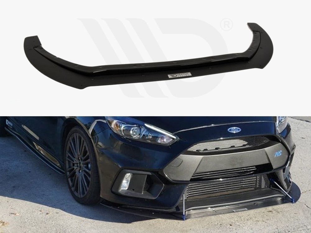 Front Racing Splitter Ford Focus MK3 RS 2015-UP Maxton Design