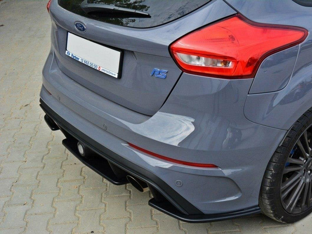 Central Rear Splitter Ford Focus 3 RS Maxton Design