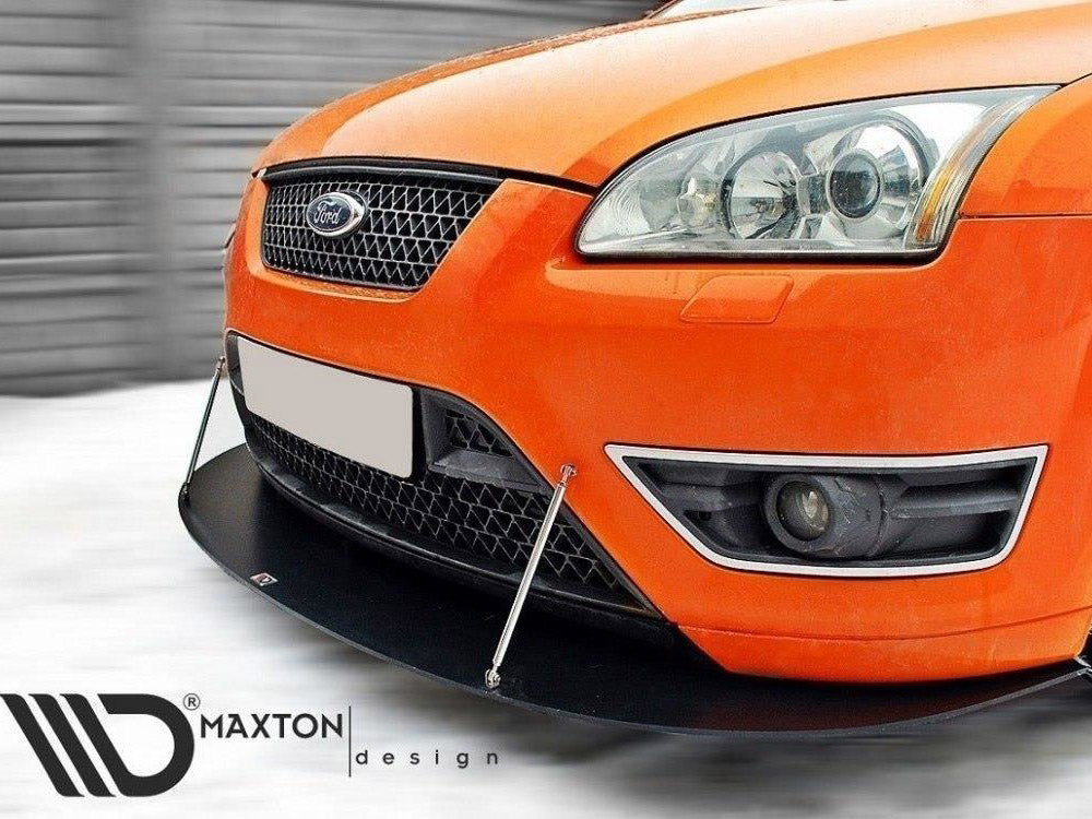 Front Racing Splitter Ford Focus II ST Preface Model Maxton Design