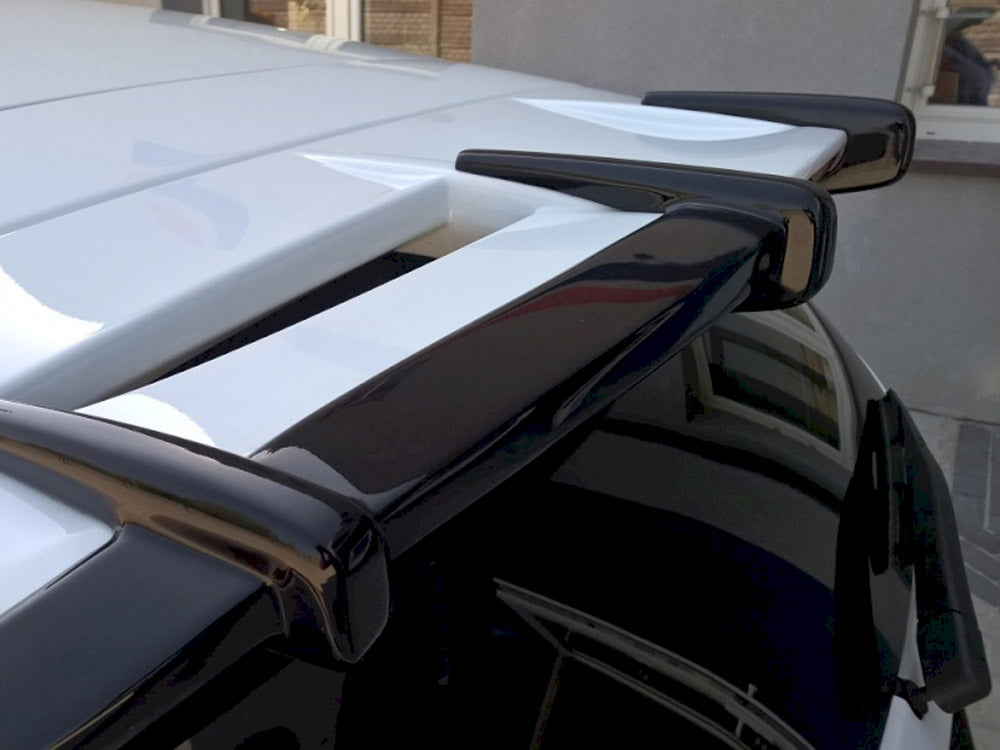 Roof Spoiler Extension Ford Fiesta MK7 ST / Zetec S Facelift Primer Painted Maxton Design