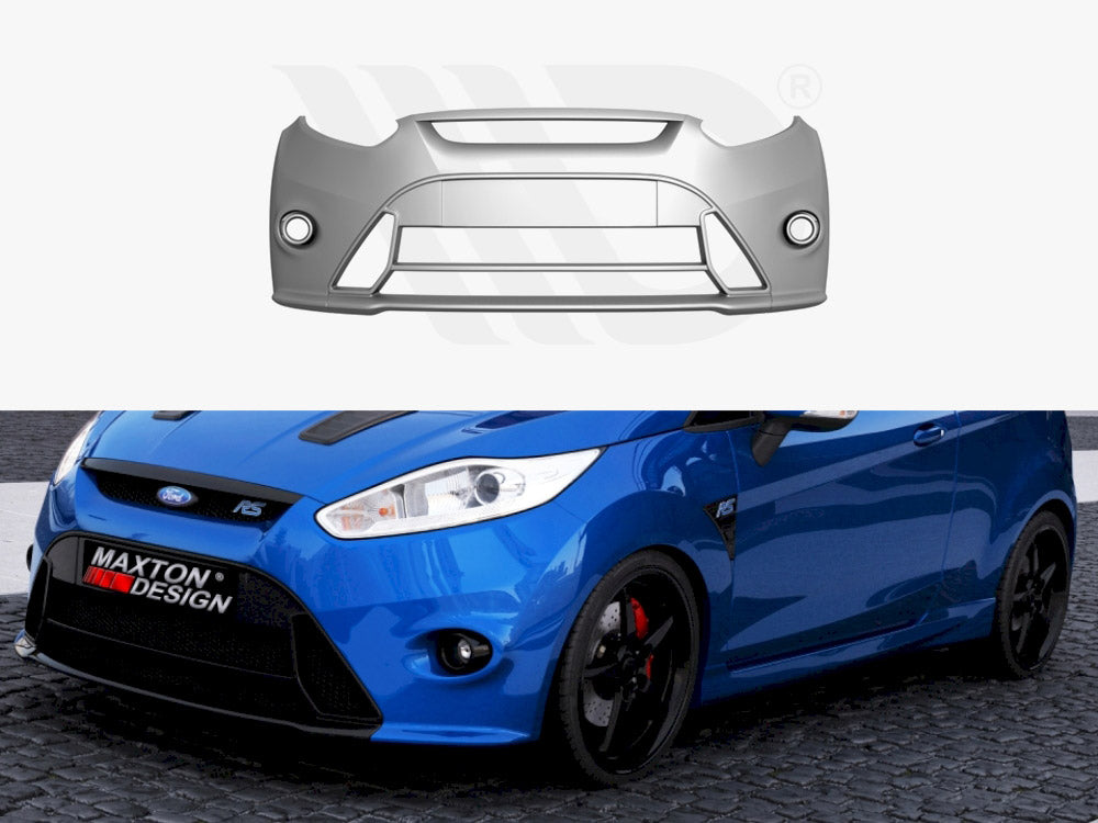 Front Bumper Fiesta MK7 Facelift (Focus RS Look) 2013-2017 Maxton Design