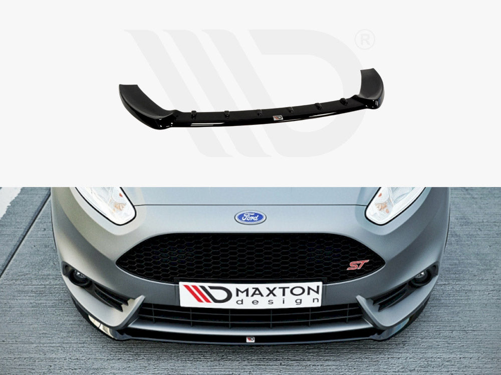 Front Splitter (Cupra) Fiesta MK7 ST Facelift 2013-17 Maxton Design