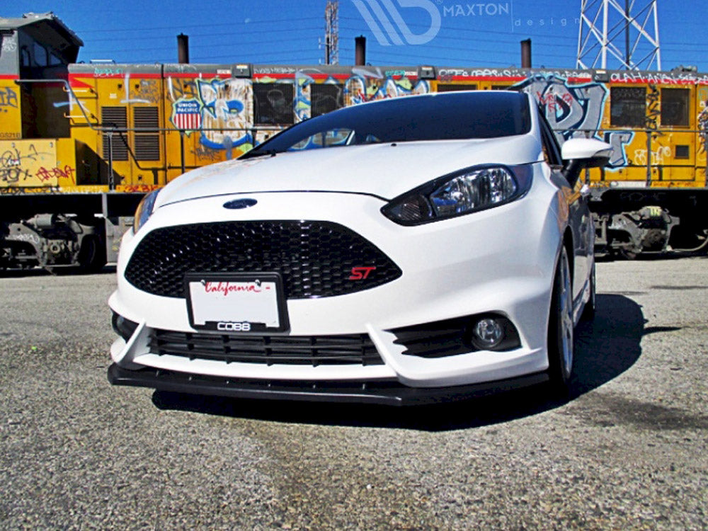 Front Splitter V.1 Fiesta MK7 ST Facelift 2013-2017 Maxton Design