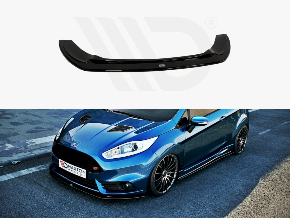 Front Splitter V.2 Fiesta MK7 ST Facelift 2013-2017 Maxton Design