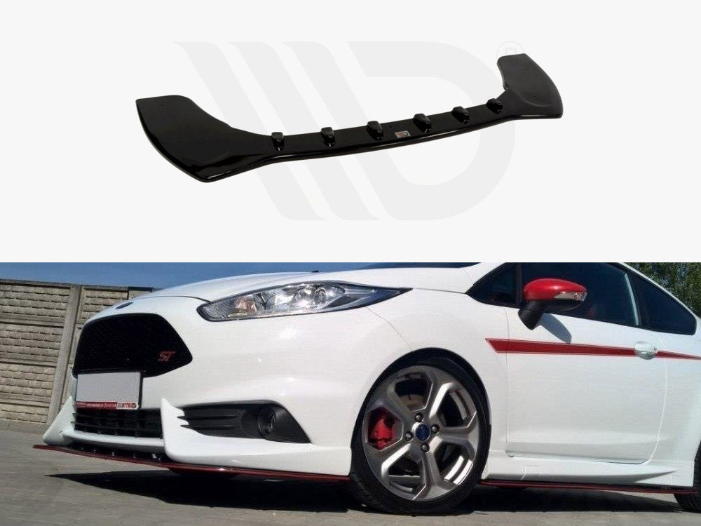 Front Splitter Fiesta MK7 ST Facelift 2013-2017 Maxton Design