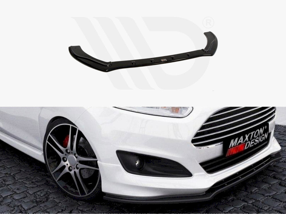 Front Splitter V.1 Fiesta MK7 St-line Facelift 2013-2017 Maxton Design