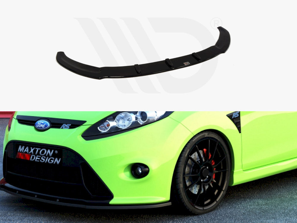 Front Splitter Ford Fiesta MK7 (For RS Look Bumper) Maxton Design