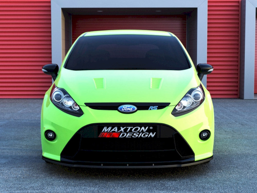 Front Splitter Ford Fiesta MK7 (For RS Look Bumper) Maxton Design