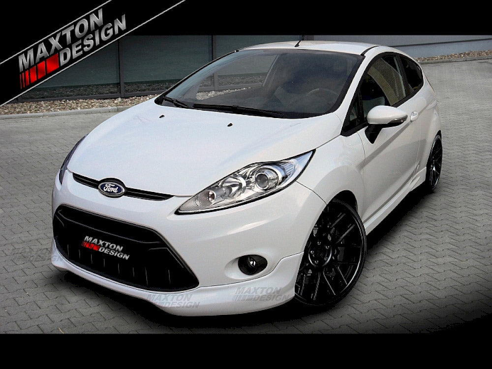 Front Bumper Spoiler Ford Fiesta MK7 Maxton Design