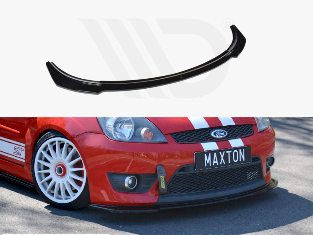 Front Splitter V.2 Ford Fiesta MK 6 St/zetec S 2004-2007 Maxton Design