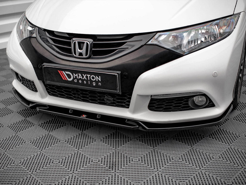 Front Splitter V.2 Honda Civic MK9 2011-2014 Maxton Design