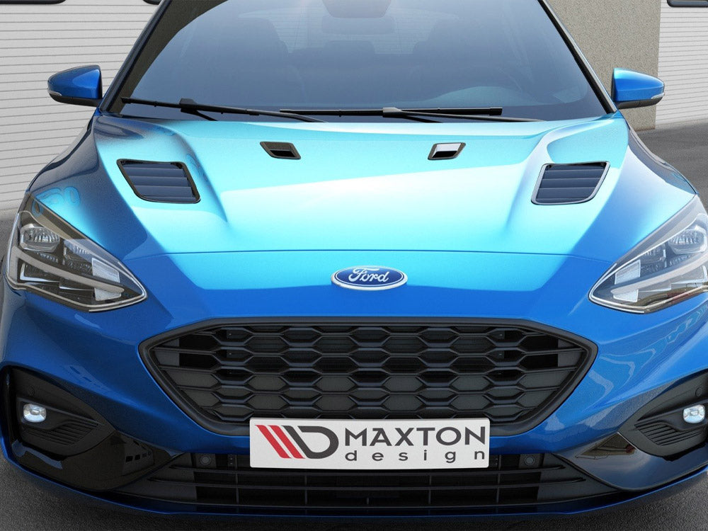 Bonnet Vents (Smaller Ones) Ford Focus MK4 St-line 2018-UP Maxton Design