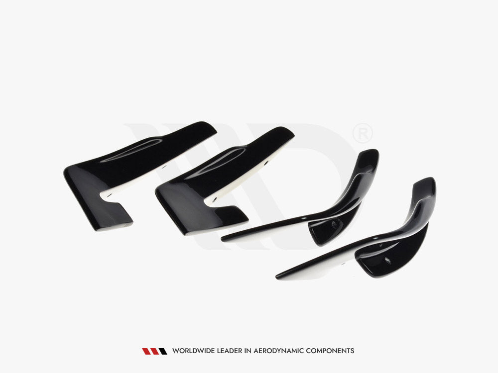 Front Bumper Wings (Canards) Ford Focus ST / ST-Line Mk4 Maxton Design