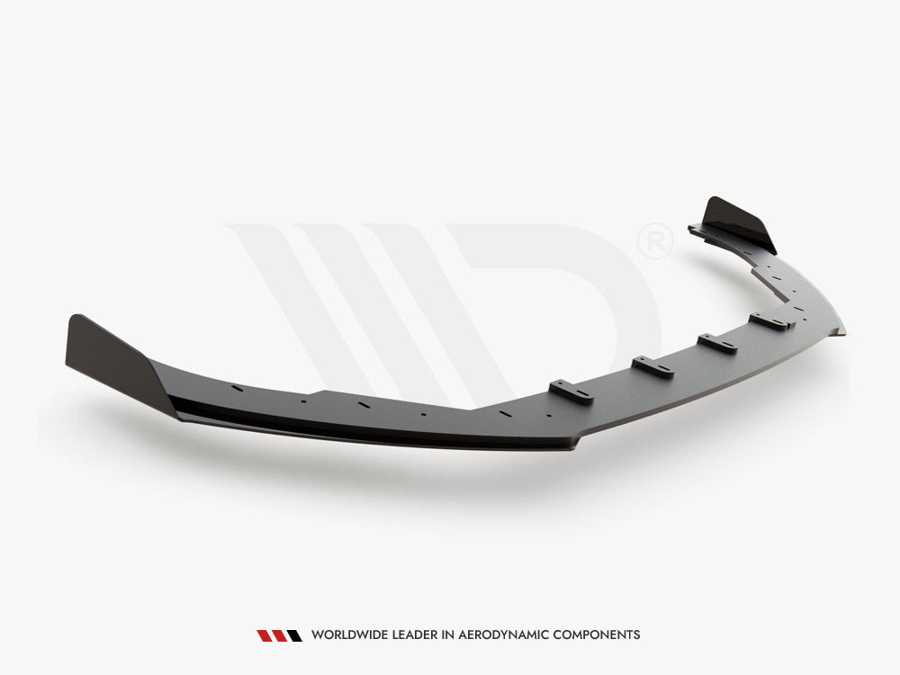 Street PRO Front Splitter + Flaps Ford Focus ST / ST-Line Mk4 Maxton Design