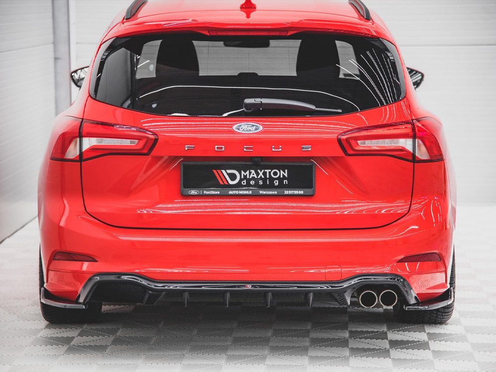 Rear Side Splitters V.4 Ford Focus ST-Line Estate Mk4 2018- Maxton Design