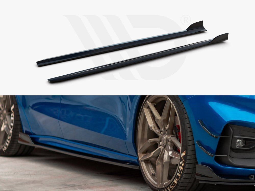 Side Skirt Diffusers Ford Focus MK4 ST / ST-Line Maxton Design