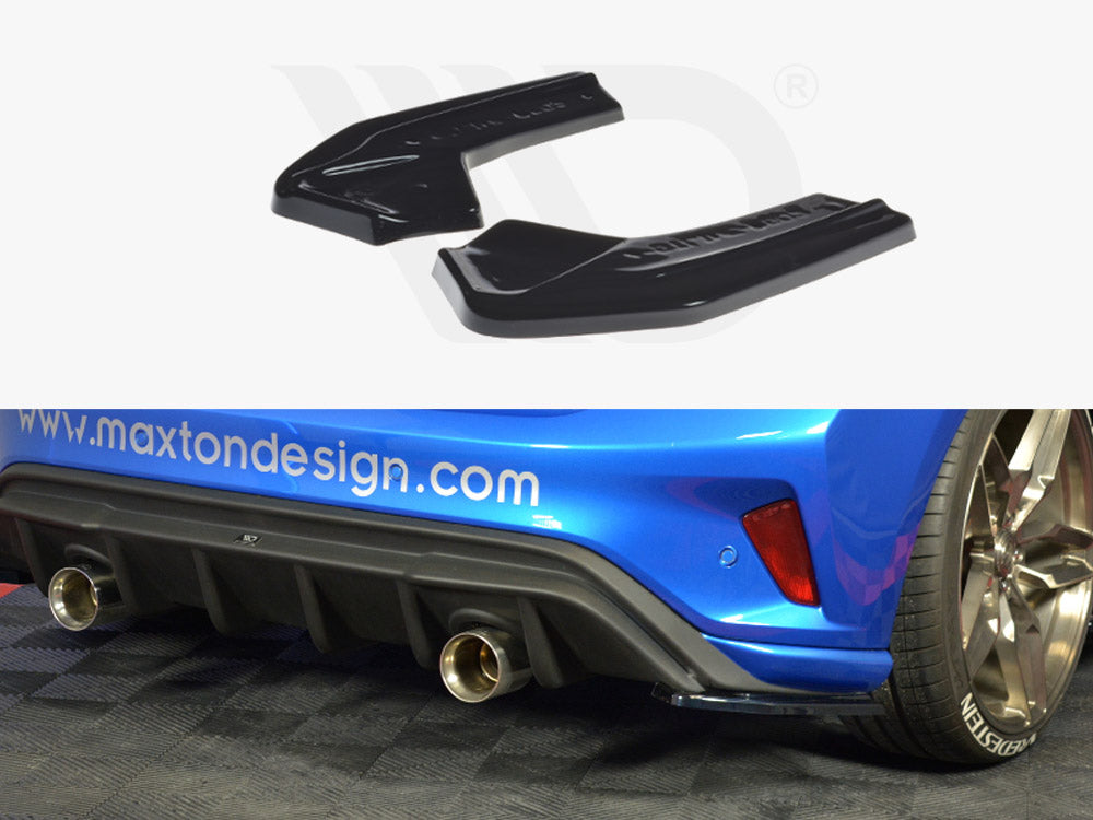 Rear Side Splitters V.2 Ford Focus ST-Line Mk4 Maxton Design