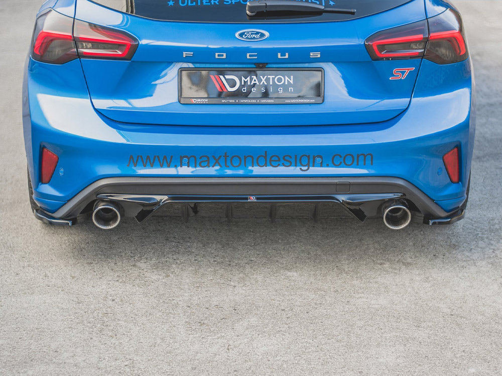 Rear Side Splitters Ford Focus MK4 ST 2019- Maxton Design