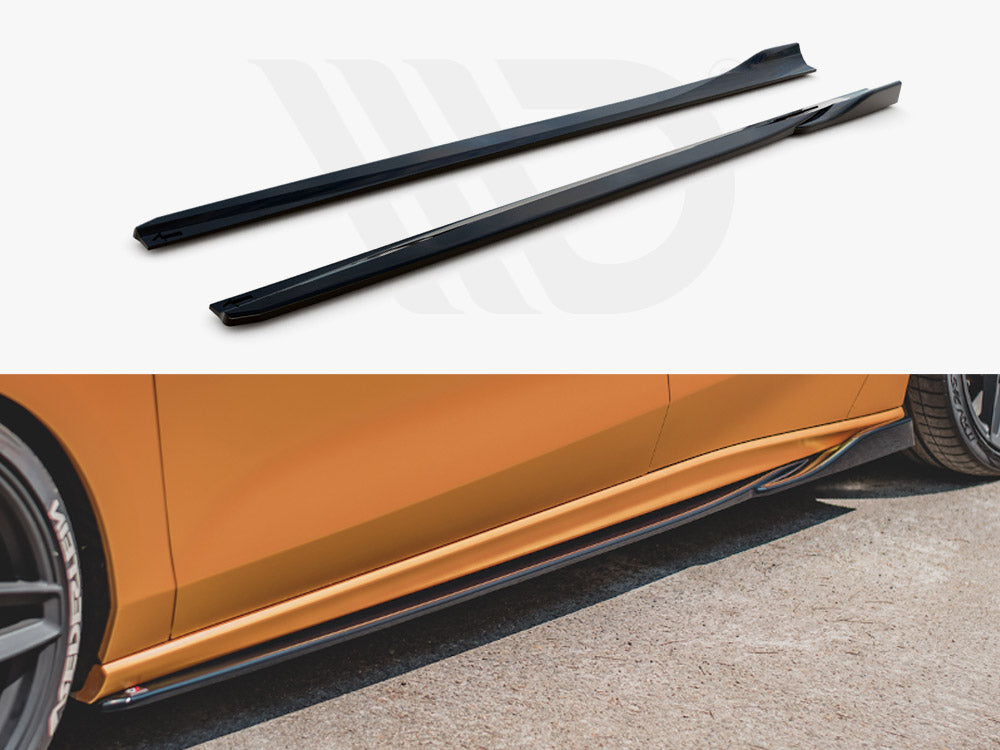 Side Skirts Diffusers V.4 Ford Focus ST / ST-Line Mk4 Maxton Design